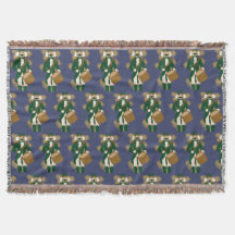 Kerstman Blauwe Marine Casse-Noisette