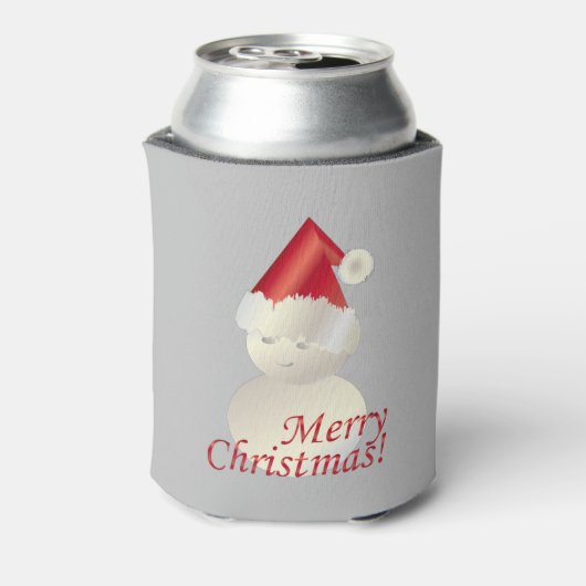 Kerstman Blikjeskoeler (Blikje Achterkant)