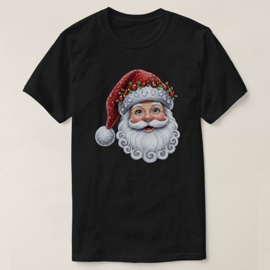 Kerstman Bling-Bling T-shirt (Design voorkant)