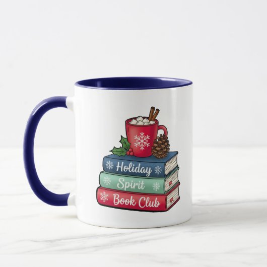 Kerstman Boekenclub Mok (Links)