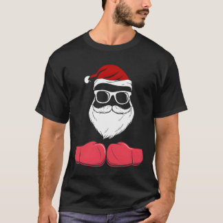 Kerstman boing boer die van Kerstmis houdt vintage T-shirt