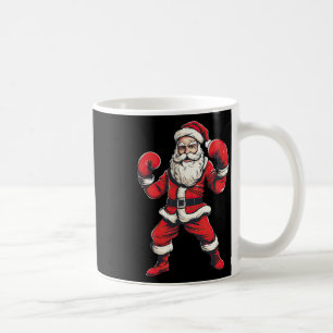Kerstman Bokser Boxing Kickboksen Kerstmis Mart Koffiemok