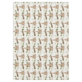 kerstman boven kersttafelkleed tafelkleed (Voorkant)