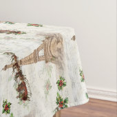 kerstman boven kersttafelkleed tafelkleed (Voorbeeld)