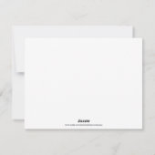 Kerstman brengt cadeaus naar kinderen feestdagenkaart (Achterkant)