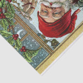 Kerstman brengt Cadeaus! Tissuepapier (Detail)