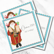 Kerstman brengt de drank kerst