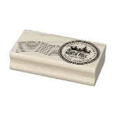 Kerstman brief Noordpool Express Mail Rubberstempel (Stempel)