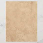 Kerstman Brief van Sinterklaas Vintage Printbaar (Achterkant)