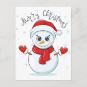 Kerstman Briefkaart (Voorkant)