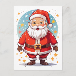 Kerstman Briefkaart