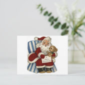 Kerstman Briefkaart (Staand voorkant)