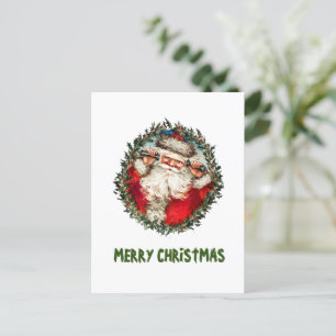 kerstman briefkaart