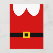 kerstman briefkaart (Voorkant)