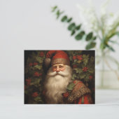 kerstman briefkaart (Staand voorkant)