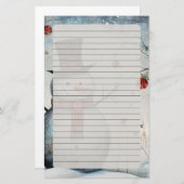 Kerstman Briefpapier (Voorkant / Achterkant)