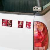  kerstman bumpersticker (Op Truck)