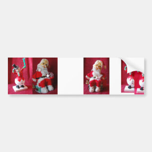 kerstman bumpersticker