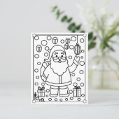 Kerstman cadeau (Staand voorkant)