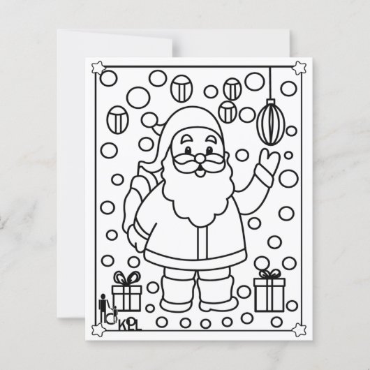 Kerstman cadeau (Voorkant)