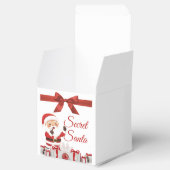 Kerstman Cadeau Doos Bedankdoosjes (Geopend)