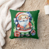 Kerstman cadeau-ideeën kussen (Deken)