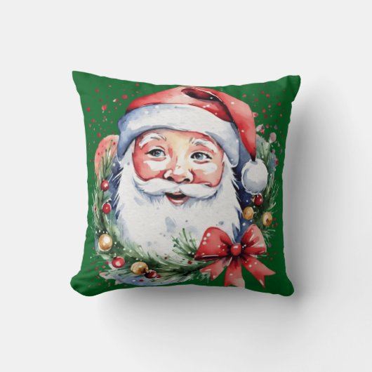 Kerstman cadeau ideeën kussen (Voorkant)