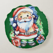 Kerstman cadeau ideeën rond kussen (Achterkant)