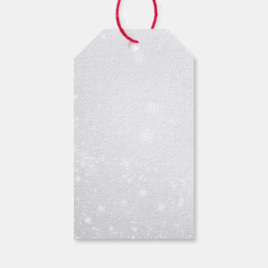  kerstman cadeaulabel (Achterkant)