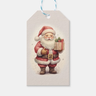   Kerstman Cadeaulabel