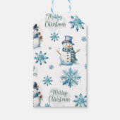 Kerstman Cadeaulabel (Voorkant)