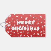 Kerstman Cadeaulabel (Achterkant Horizontaal)