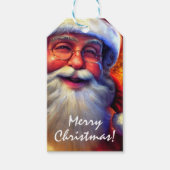 kerstman cadeaulabel (Voorkant)