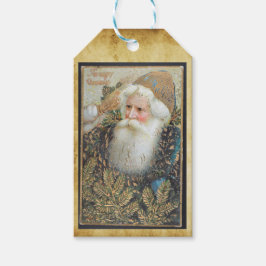 kerstman cadeaulabel
