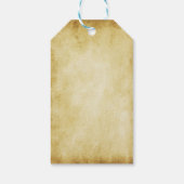  kerstman cadeaulabel (Achterkant)