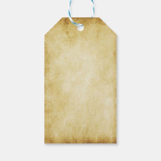 kerstman cadeaulabel (Achterkant)