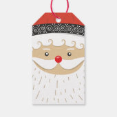 kerstman cadeaulabel (Achterkant)