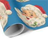 kerstman cadeaupapier (Rol Hoek)