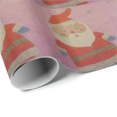  kerstman cadeaupapier (Rol Hoek)