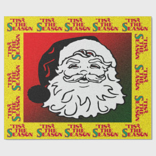 Kerstman - cadeaupapier