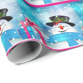 Kerstman Cadeaupapier (Rol Hoek)