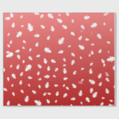 Kerstman Cadeaupapier (Vlak)