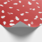 Kerstman Cadeaupapier (Hoek)