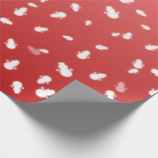 Kerstman Cadeaupapier (Hoek)