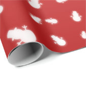 Kerstman Cadeaupapier (Rol Hoek)