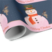Kerstman Cadeaupapier (Rol Hoek)