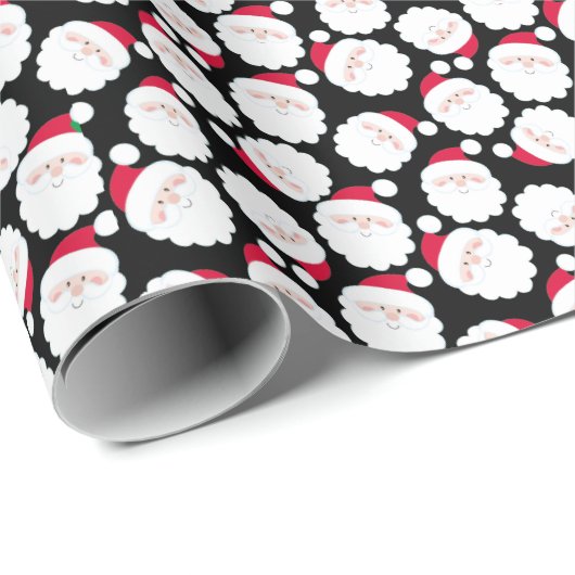 kerstman cadeaupapier (Rol Hoek)