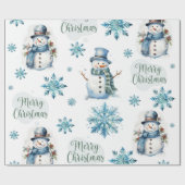 Kerstman Cadeaupapier (Vlak)