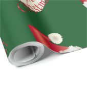 Kerstman Cadeaupapier (Rol Hoek)
