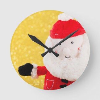 KERSTMAN & CADEAUS RONDE KLOK